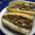 12. Philly Cheese Steak on a 10” Hoagie (Chicken/Beef, Yellow Cheese, Mayo, Onions, Mushrooms, Sweet Peppers)